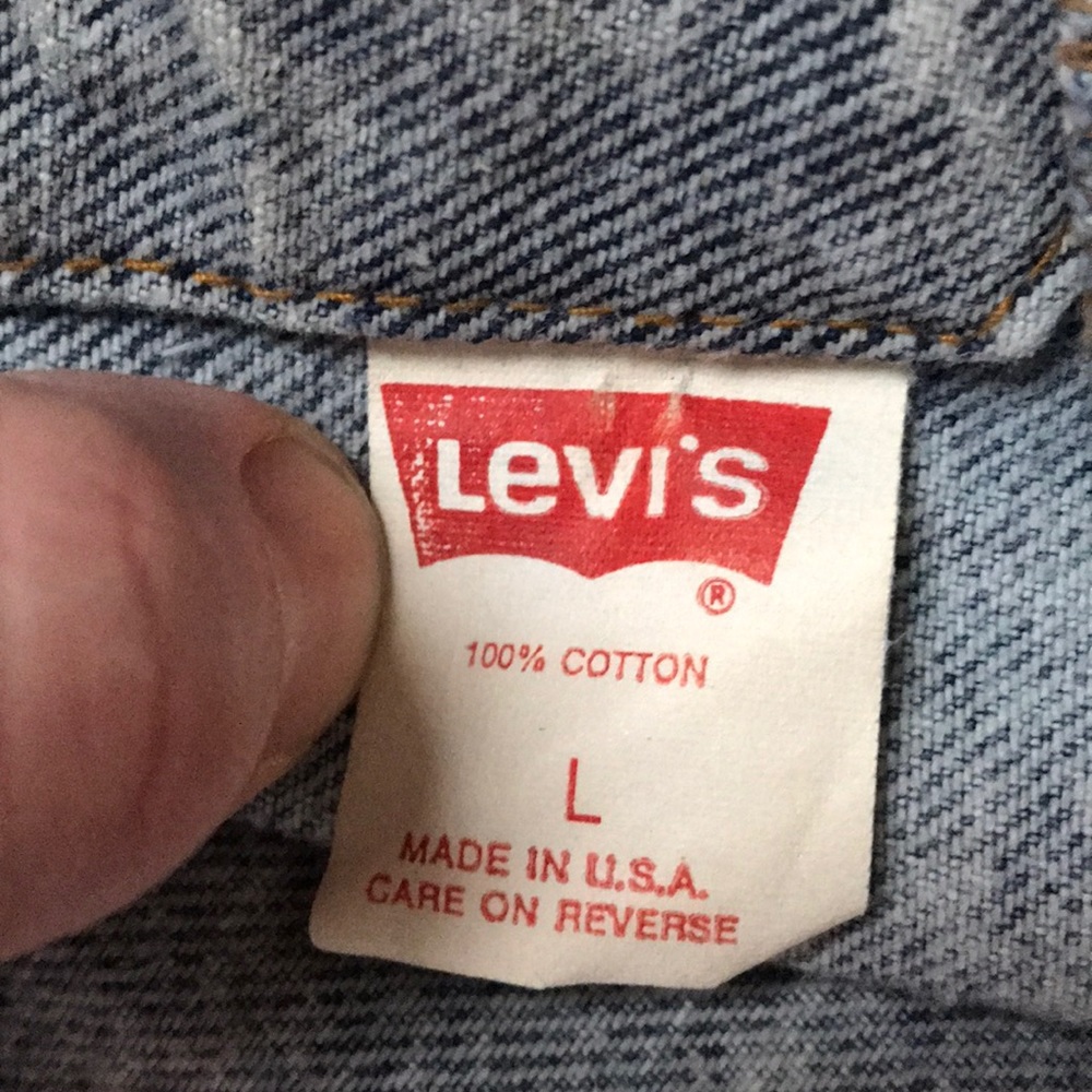Levi’s  Type 3 acid wash denim trucker jacket - Picture 9 of 16